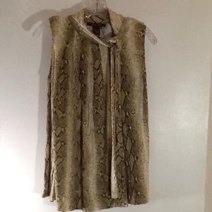 Sweet Life | Size S | Sleeveless Silk Top